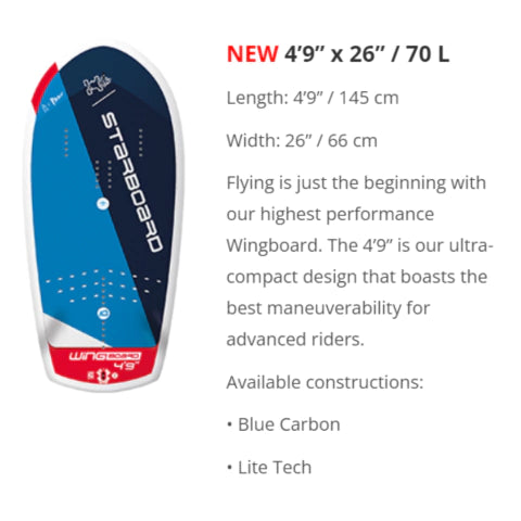 Tabla Wing Starboard Wingboard Lite Tech