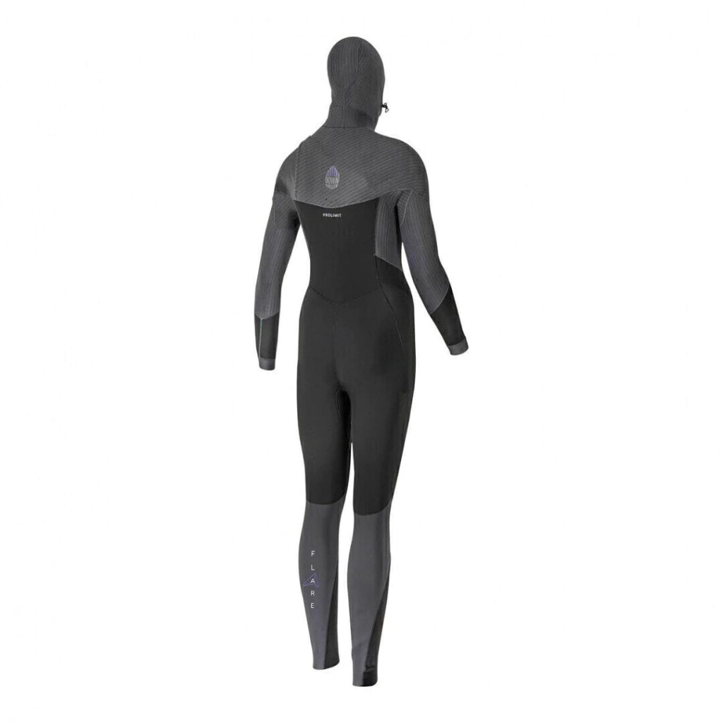 PROLIMIT - L PG Flare Free-X Hooded St. 6/4 Bk/La- MUJER